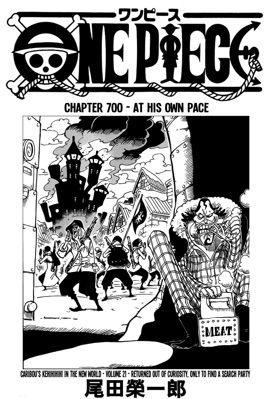 One Piece Chapter 700 1